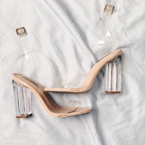 fashion nova transparent shoes